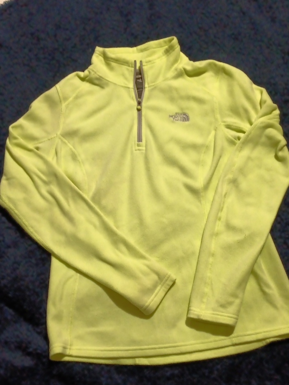 The North Face Neon Womens Fleece Pullover (M)